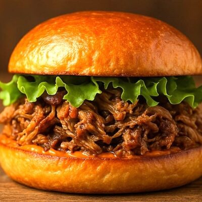Burger de pulled pork