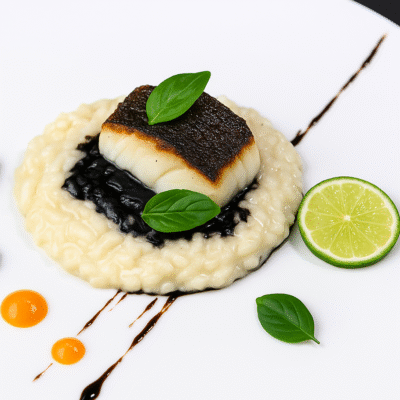 Risotto de lieu noir