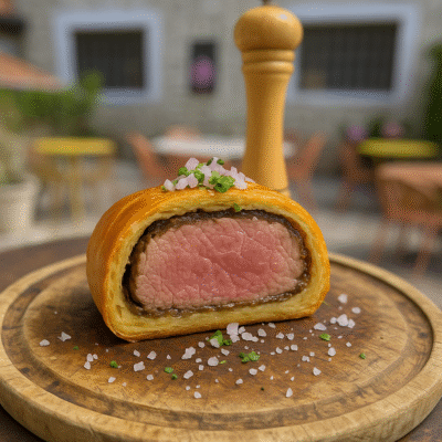 Filet de bœuf en brioche